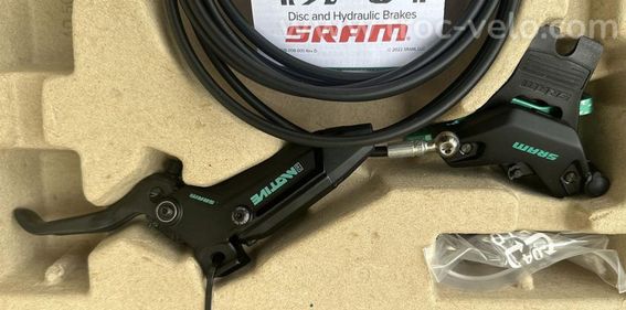 Jeu De Freins à Disque SRAM Motive Ultimate - Leviers Carbone Avant/arrière - Neuf (défauts Mineurs)