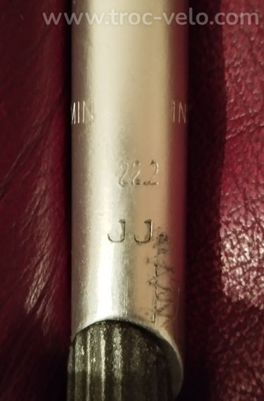 Potence réglable 22,2 x 110mm de 0-60° et 175mm de Ht en Tbé - 6
