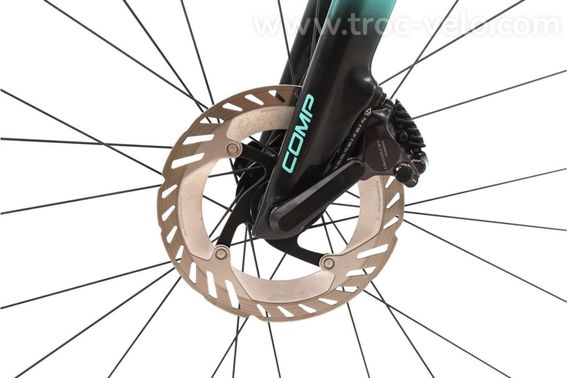 Produit Reconditionne Bianchi Specialissima Comp Di2 12v Bleu Velo De Route Tres Bon Etat - 2