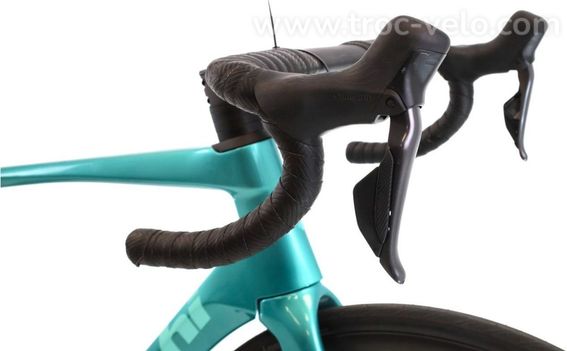 Produit Reconditionne Bianchi Specialissima Comp Di2 12v Bleu Velo De Route Tres Bon Etat - 7