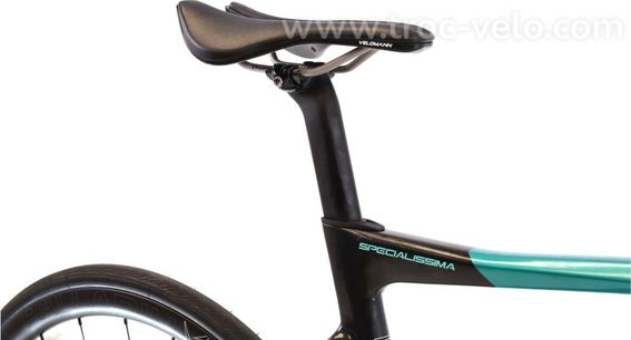 Produit Reconditionne Bianchi Specialissima Comp Di2 12v Bleu Velo De Route Tres Bon Etat - 8