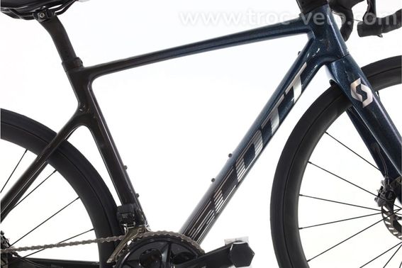 Produit Reconditionne    Scott Addict Rc Pro Di2 12v    Bleu   Velo De Route   Tres Bon Etat - 2