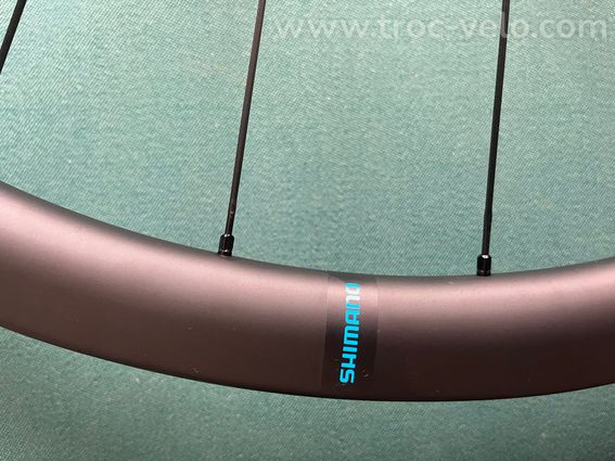 Paire roues carbone Shimano 105 RS710 C32 Disc NEUVES - 6