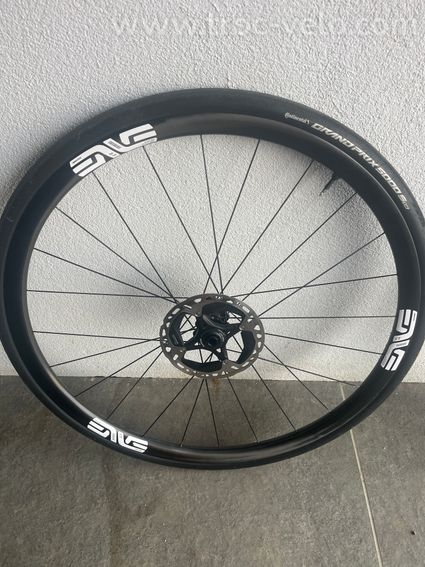 Paire de roues envie 2.3 corps shimano 12v disques et tubeless  - 3