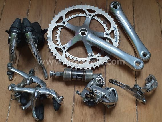 Paire De Roues Route Campagnolo Athéna Sur Moyeux Mavic - 700, Acier Inoxydable