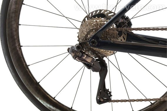 Produit Reconditionne Scott Addict 20 Di2 12v Bleu Velo De Route Tres Bon Etat - 3