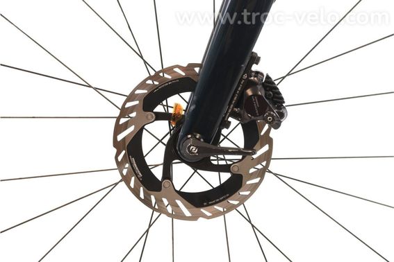Produit Reconditionne Scott Addict 20 Di2 12v Bleu Velo De Route Tres Bon Etat - 7