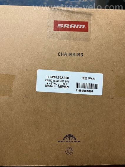 Plateau SRAM x-sync directmount 40T mono - 3