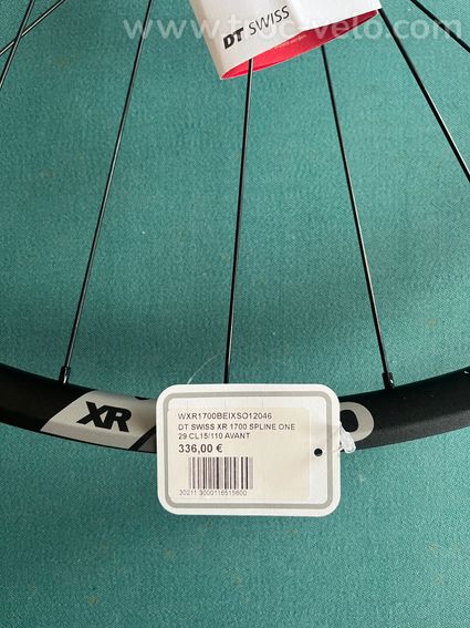 Paire roues DT Swiss XR 1700 Spline 29 Boost NEUVES - 7