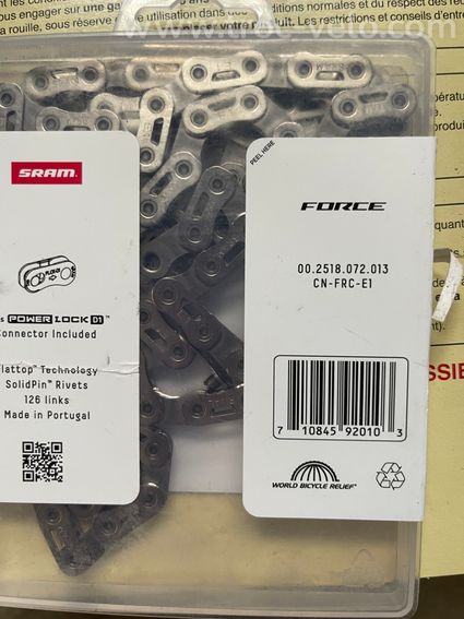Chaîne Sram rival e1 116 maillons neive - 2