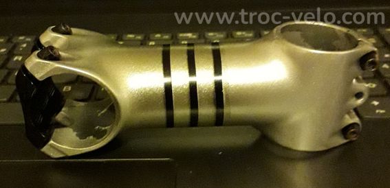 Potence Ritchey 31,8mm grise 90mm de 6° light 104gr en Tbé - 2