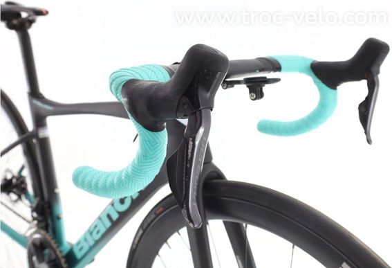 Produit Reconditionne    Bianchi Specialissima Di2 12v    Noir   Velo De Route   Tres Bon Etat - 6