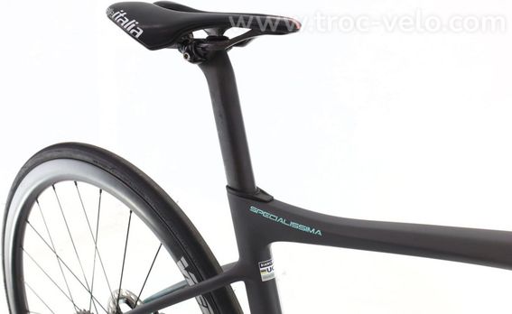 Produit Reconditionne    Bianchi Specialissima Di2 12v    Noir   Velo De Route   Tres Bon Etat - 8