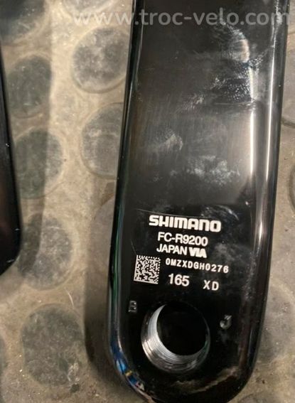 Pédalier neuf Shimano Dura Ace 12 vitesses 50/34 165 mm - 2