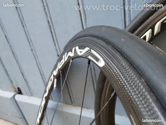 Roues carbone Campagnolo Bora ultra, vélo route course  - 2
