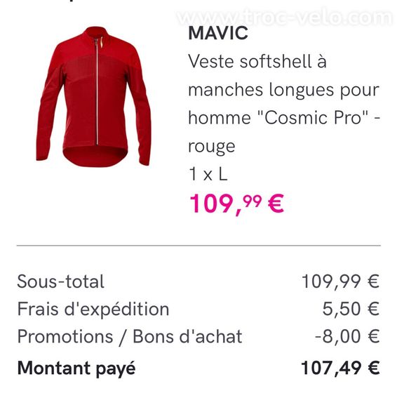 Veste Softshell Mavic - 9