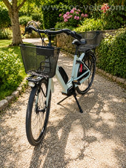 Vélo électrique Gazelle Bloom C380 HMS – Light Olive – acheté neuf en 2024 - 2