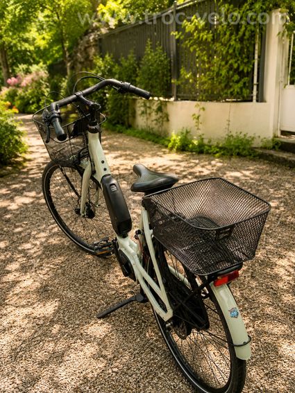 Vélo électrique Gazelle Bloom C380 HMS – Light Olive – acheté neuf en 2024 - 3