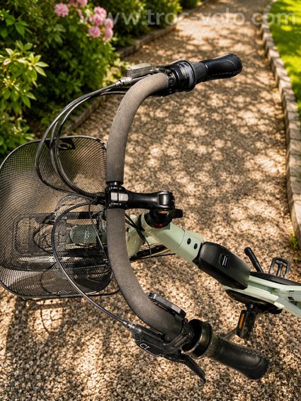 Vélo électrique Gazelle Bloom C380 HMS – Light Olive – acheté neuf en 2024 - 6