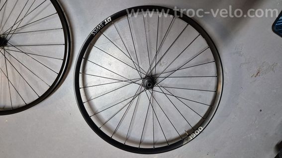 Paire de roues DT SWISS X1900 Spline 25 Boost MS Centerlock Tubeless - 4