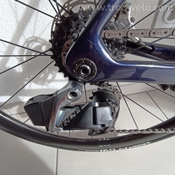 Lapierre Xelius haut de gamme ultra violet groupe, SRAM RED ETAP, roues DT SWISS PR 1400 SPLINE, - 6