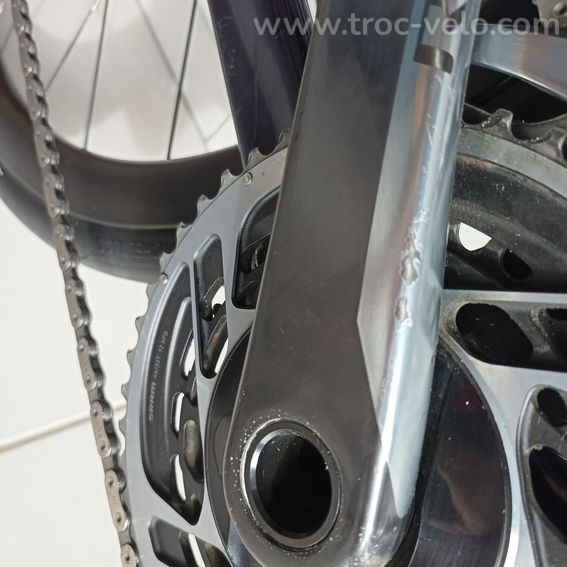 Lapierre Xelius haut de gamme ultra violet groupe, SRAM RED ETAP, roues DT SWISS PR 1400 SPLINE, - 10