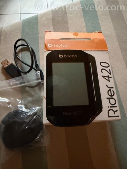 Compteur vélo gps bryton rider 420
