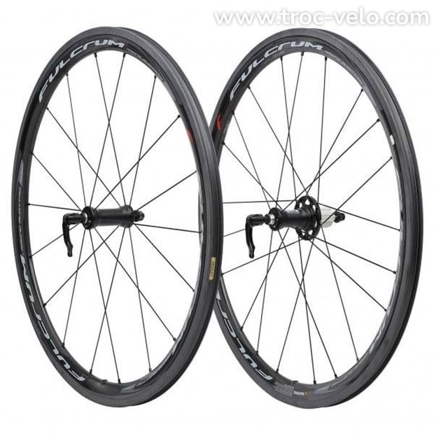 Paire de Roues FULCRUM RACING QUATTRO CARBON - 1