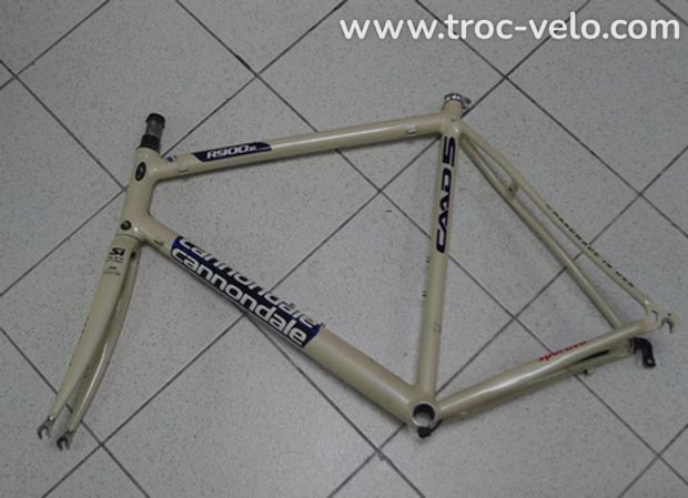 Cadre Cannondale CAAD5 r900SI / off white - 7