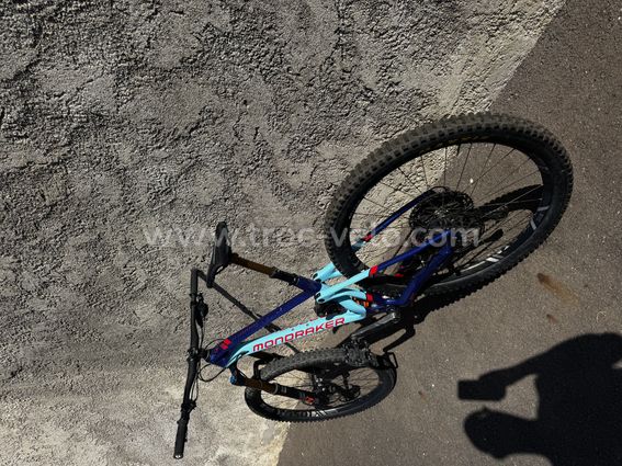 SuperFoxy Carbon RR 29” 2020 Dark Blue / Sky Blue / Flame Red