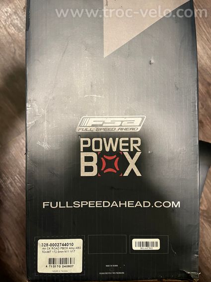 Pedalier FSA PowerBox capteur de puissance - 4