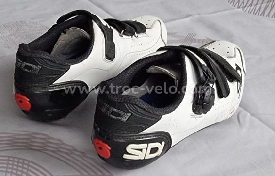 Peloton Chaussures de cyclisme unisexe Noir/rouge/blanc