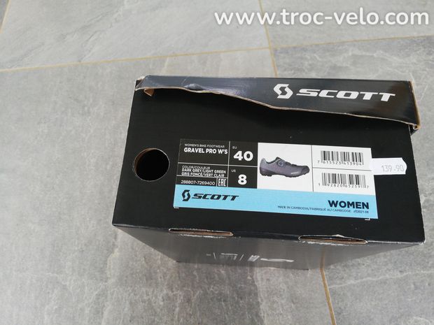 Chaussures vélo route femme SCOTT neuves pointure 40 - 2