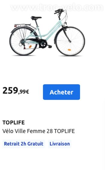 vélo femme neuf  - 3