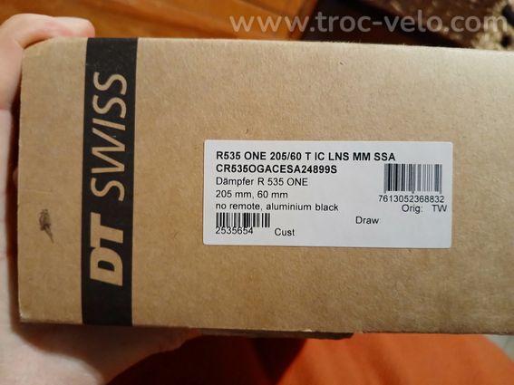 amortisseur DT SWISS R535 one - 4