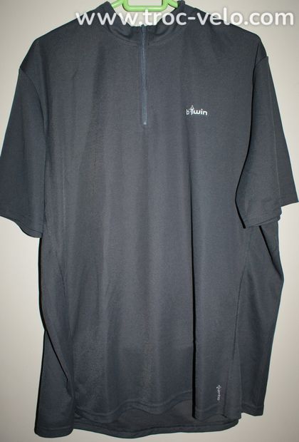 Maillot vélo été manches courtes - homme - gris - xxl - marque "BITWIN" - 1