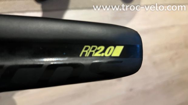 Selle Syncros RR 2.0 240g rails ronds noire et jaune  - 4