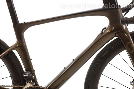 Produit Reconditionne Scott Foil10 Disc Di2 11v Vert Velo De Route Tres Bon Etat - 2