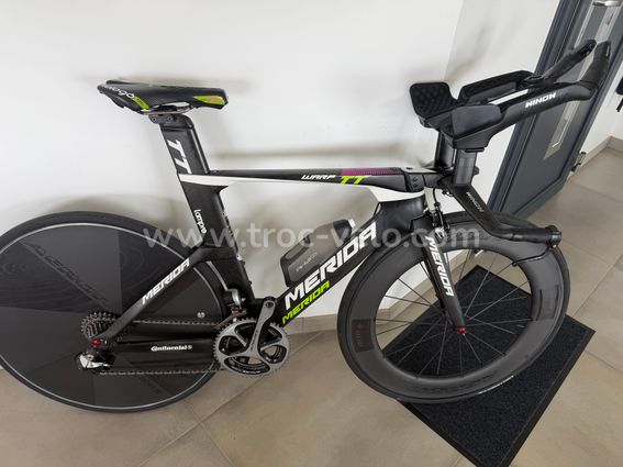 Vélo chrono merida warp TT