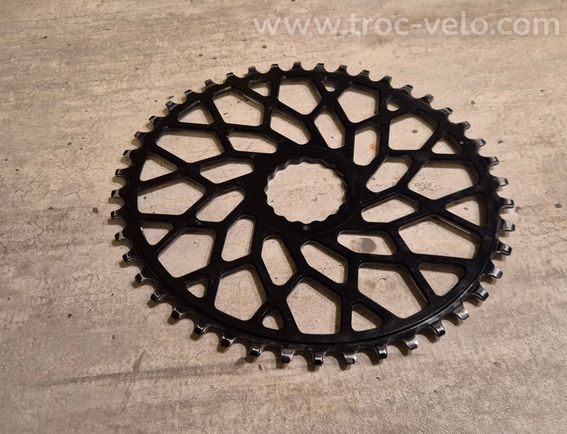 Plateau oval Absoluth Black 44 dents - 2