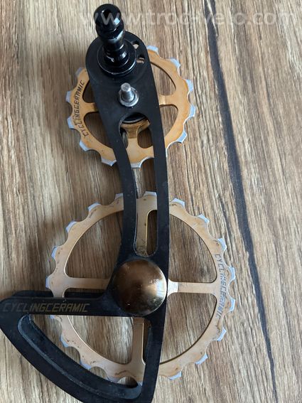 Chape dérailleur CyclingCeramic ODC pour Shimano 11v