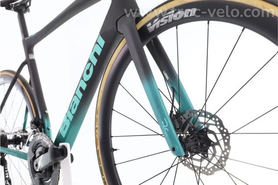 Produit Reconditionne    Bianchi Specialissima Di2 12v    Noir   Velo De Route   Tres Bon Etat - 5