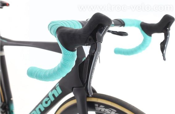 Produit Reconditionne    Bianchi Specialissima Di2 12v    Noir   Velo De Route   Tres Bon Etat - 6