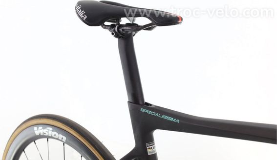 Produit Reconditionne    Bianchi Specialissima Di2 12v    Noir   Velo De Route   Tres Bon Etat - 8