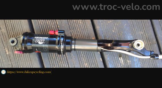 Amortisseur vtt fox kashima AVEC BRAIN déporté.