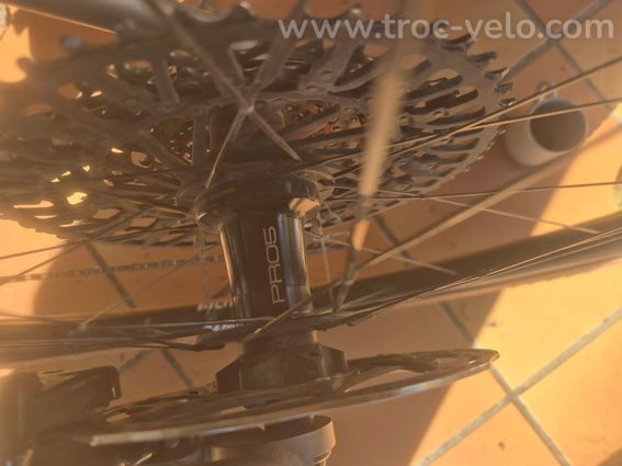 Monster Gravel Titane - ROBERT Frameworks RM1 - Taille L - SRAM AXS Mullet - 10