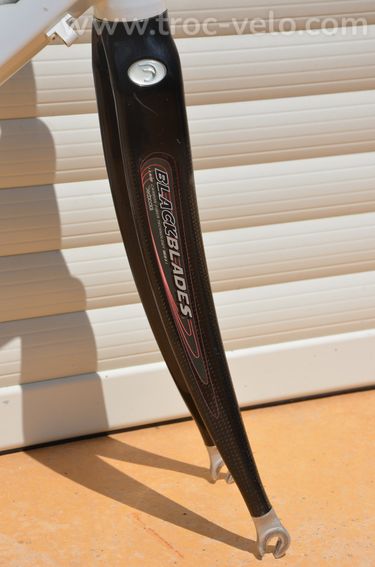 Cadre et fourche de vélo de course vintage Ciocc Pryde Carbon aluminium, Dedacciai 7005  - 4