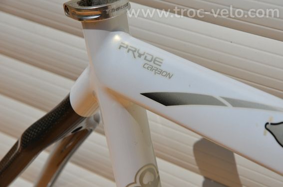 Cadre et fourche de vélo de course vintage Ciocc Pryde Carbon aluminium, Dedacciai 7005  - 5