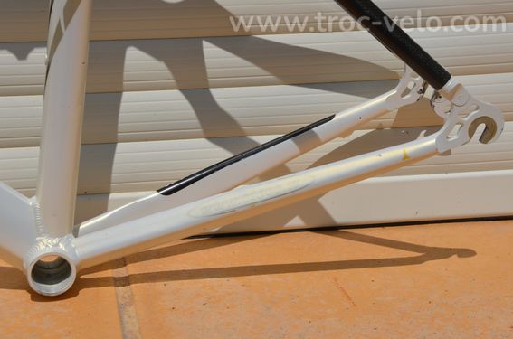 Cadre et fourche de vélo de course vintage Ciocc Pryde Carbon aluminium, Dedacciai 7005  - 13