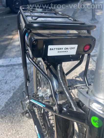 Vélo électrique pliant DGP Bike 20" – Batterie 36V – À réparer - 4